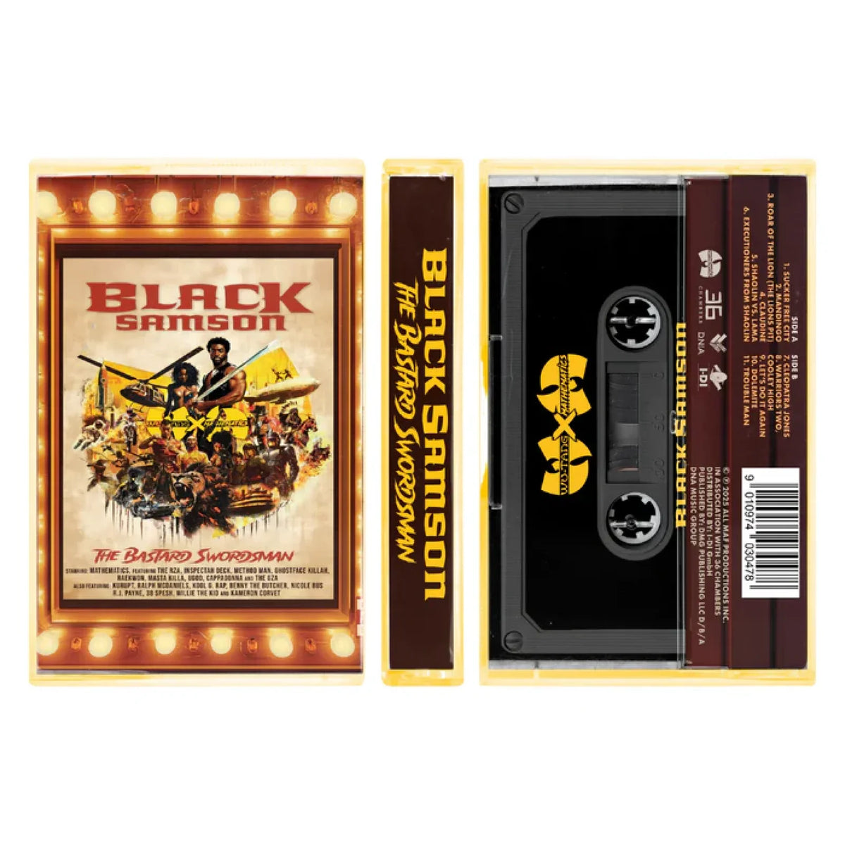 WU-TANG CLAN & DJ MATHEMATICS - Black Samson, The Bastard Swordsman [Cassette]
